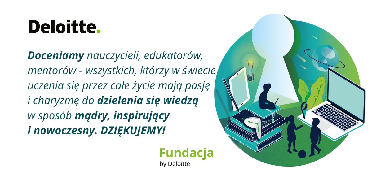 a_ghati's tweet photo. Nie byłabym tu, gdzie dziś jestem i tym, kim jestem, bez mądrych nauczycieli_ek, mentorów_ek, przewodników_czek. Dlatego w #DzieńEdukacjiNarodowej razem z #FundacjaDeloitte chcę powiedzieć #Dziękuję i #Doceniam Waszą pracę drodzy edukatorzy. https://t.co/5ZneQB3eUM