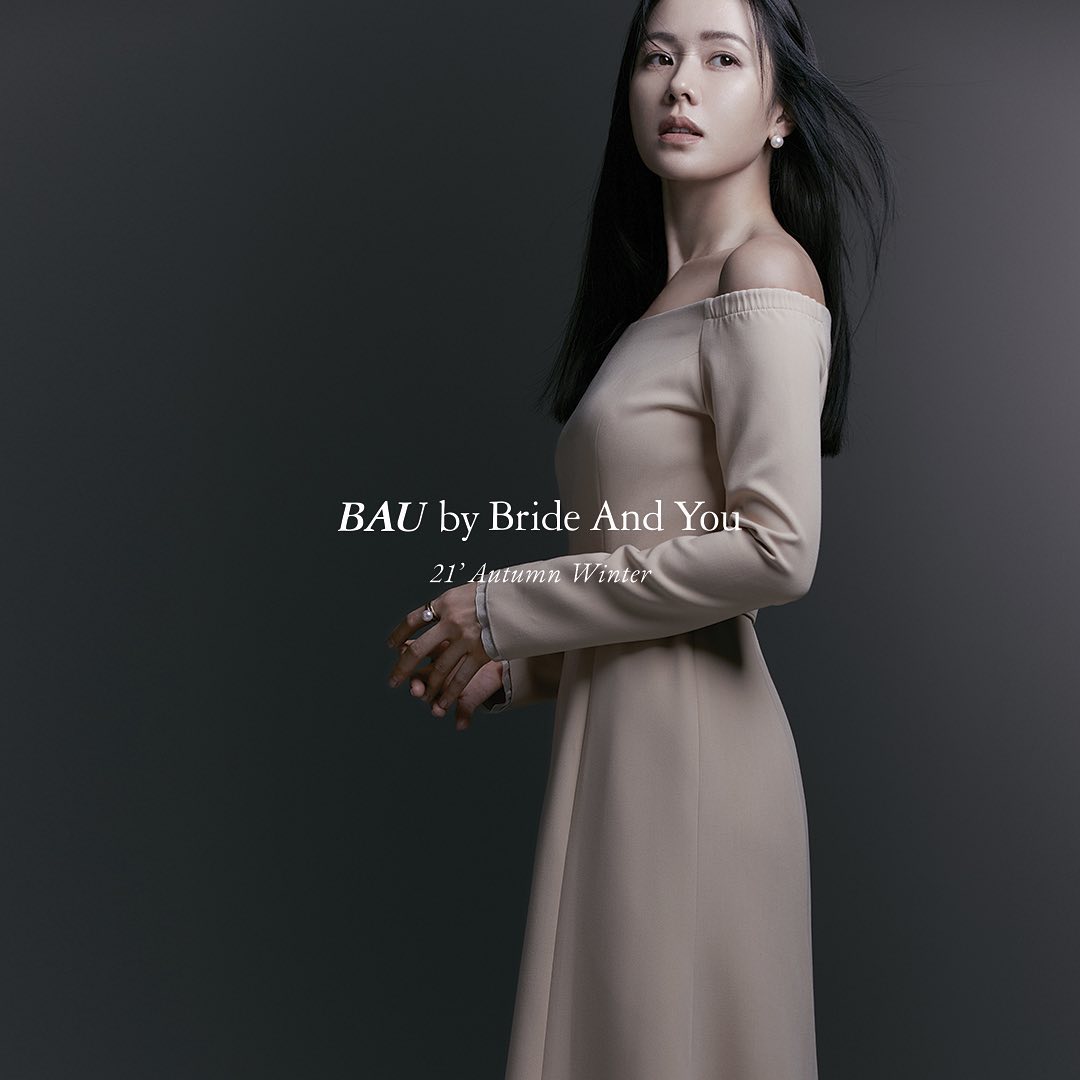 [BAU by Bride And You] SELENE ワンピース / 韓国ブランド BAU by Bride and You ソンイェジン着用ワンピース
