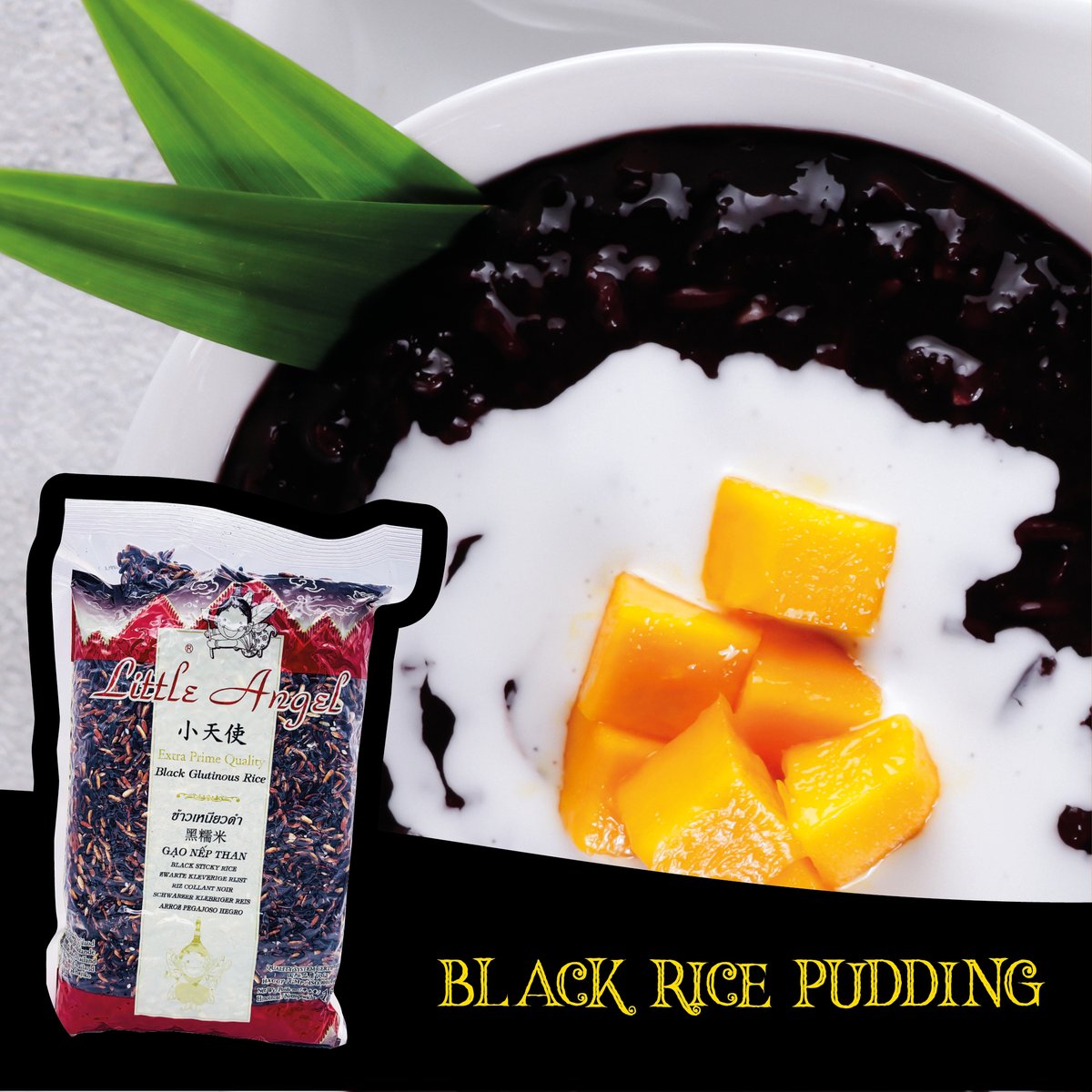 A Halloween worthy treat! 👻

Create this spooky and delicious pudding using Black Jasmine Rice or Black Glutinous Rice : ow.ly/zLES50GrdSD. 

Top with some coconut milk and chunks of mango to really make it pop. 🥥🥭️

#halloweenfoodideas #halloween #pudding #dessertweek