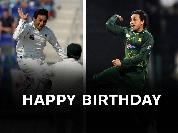 Happy birthday to Magician Saeed Ajmal    