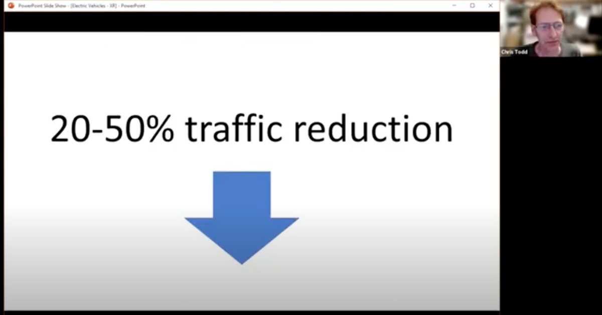 RoadsXR's tweet image. EVs webinar...

Chris (1:17 in) tells us that EVs are only as clean as the battery production chain and the grid they are on.  

He cites Denmark as having linked the urban and rural  with bike journeys averaging 15km. 

youtube.com/watch?v=4wc3aH…

#DriveLess
#ActiveTravel