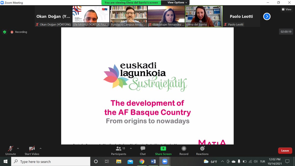 İspanya'dan iyi örneklerin sunumuyla çalıştayımıza devam ediyoruz. Elena del Barrio, Bask Bölgesi'nin Euskadi Lagunkoia (Yaş Dostu Bask Bölgesi) girişimini anlatıyor. #euskadilagunkoia #aktifyaşlanma #activeaging <a href="/ABBaskanligi/">T.C. Dışişleri Bakanlığı Avrupa Birliği Başkanlığı</a> <a href="/DiyalogProjesi/">SivilToplumDiyaloğu</a> <a href="/EUDelegationTur/">AB Türkiye Delegasyonu🇪🇺EU Delegation to Türkiye</a>