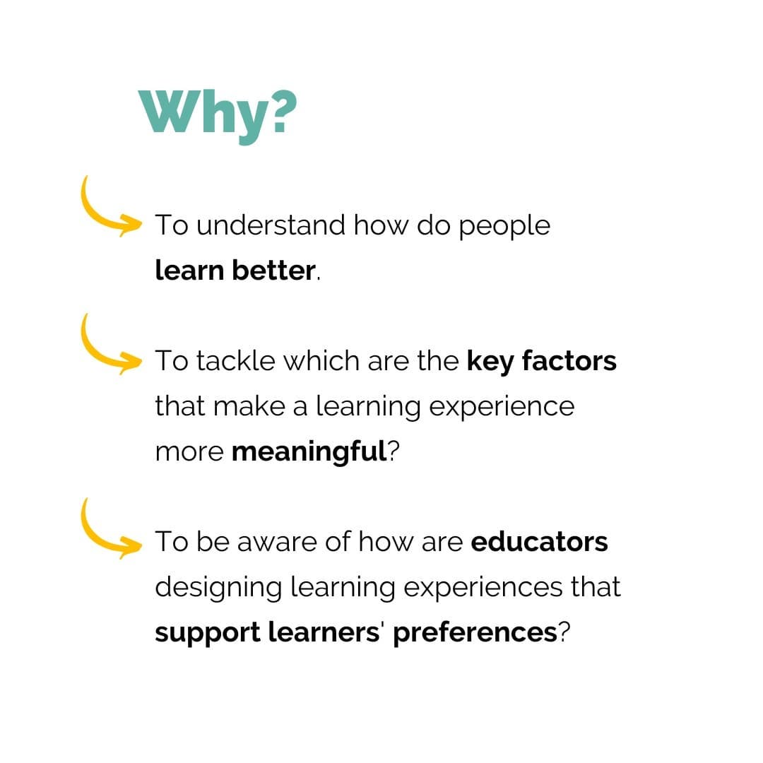 Nexescat's tweet photo. Dear Learning Experience Designers, after the desk research, surveys’ elaboration and analysis, we managed to get everything ready! 💪 The first output of the project #Design2Learn is finally out 👏👏🥳
Complete Document👉 https://t.co/6isjVM76Kd
#lxd #learning #reseach https://t.co/QDWRhzMDeR