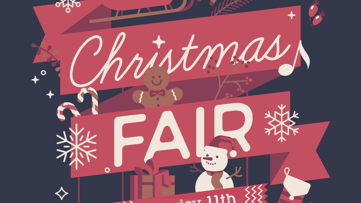 AKSSchool's tweet photo. Date for your diary! The Christmas Fair will be held on Saturday 11th December in the Senior School Hall from 11am-2pm. It's a fabulous, fun & festive event - to get you in the Christmas spirit! #OneForTheDiary #AKSPTA #ChristmasFair https://t.co/jQsGzMDUMQ