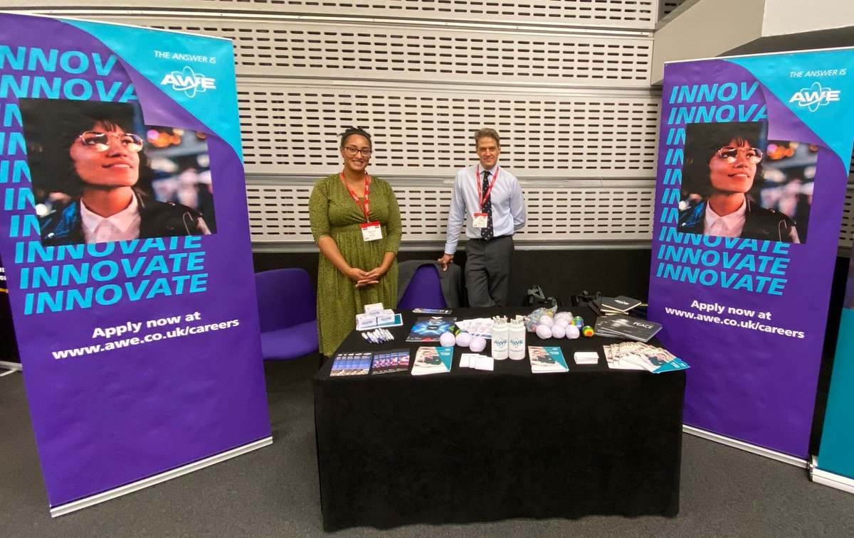 AWE_plc's tweet photo. Today we’re at https://t.co/IuX6TUWja0. Drop by stand W13 and find out more about our #securitycleared opportunities #SCJOBS https://t.co/gZsZVEkLhH