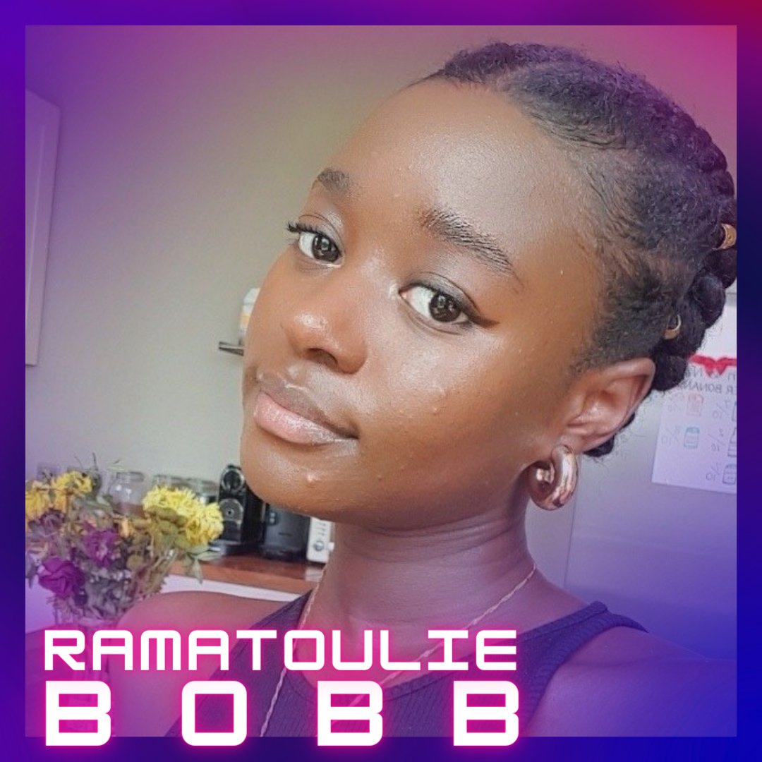 BFIFilmAcademy's tweet photo. Introducing our Afro-Futures Chair @rambochi🚀🎤

Ramatoulie is one of the #BFIFilmAcademy Young Programmers behind Afro-Futures; a writer and podcaster, she explores storytelling through both film and theatre, looking for new ways of centering diverse Black stories.

👇More👇 https://t.co/UQV00jVkwl
