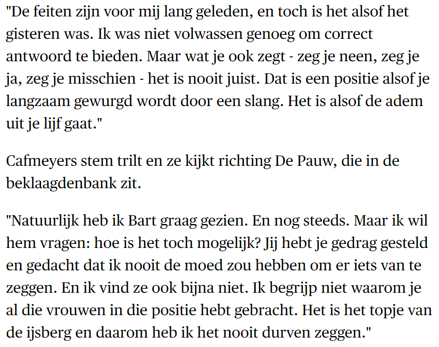 AnnaMilojkowic's tweet photo. Immens veel respect aan Maaike Cafmeyer❤️ zo sterk, en het is zo belangrijk voor slachtoffers van seksueel geweld overal dat dit soort gedrag wordt aangekaart https://t.co/HVDtanm0n0