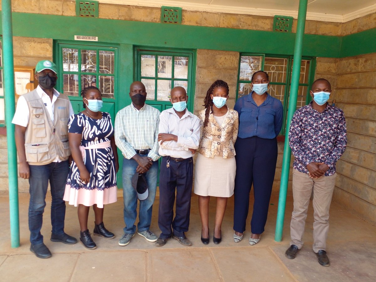 A very productive discussion with the #Migwani Sub-county veterinary team at @KituiC and the #ECTAD team at @FAOKenya to explore options towards improving #animaldiseases surveillance and #OneHealth at grassroots level.