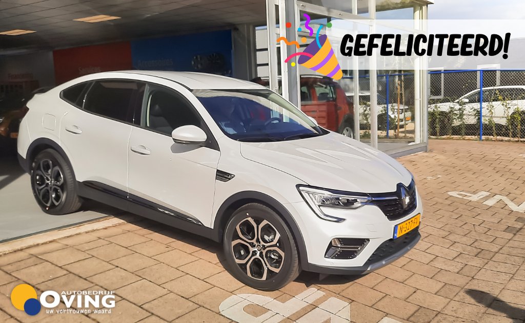 Vanuit onze vestiging in Hattem hebben wij deze prachtige Renault Arkana mogen leveren aan de familie Van de Worp. Bedankt voor het vertrouwen en veel mooie kilometers gewenst!