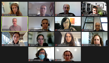 BeMAGIC5's tweet photo. #BeMAGIC was represented by Jordi Malapeira in the 3rd ITN PMs meeting which took place online on 5 October 2021. Fernanda Bajanca, Vice Chair of @Mariecurie_alum, and Hakim Ferria, leader of @MscaManagement, also participated in this meeting to explore potential joint actions. https://t.co/KkGdISPHjg