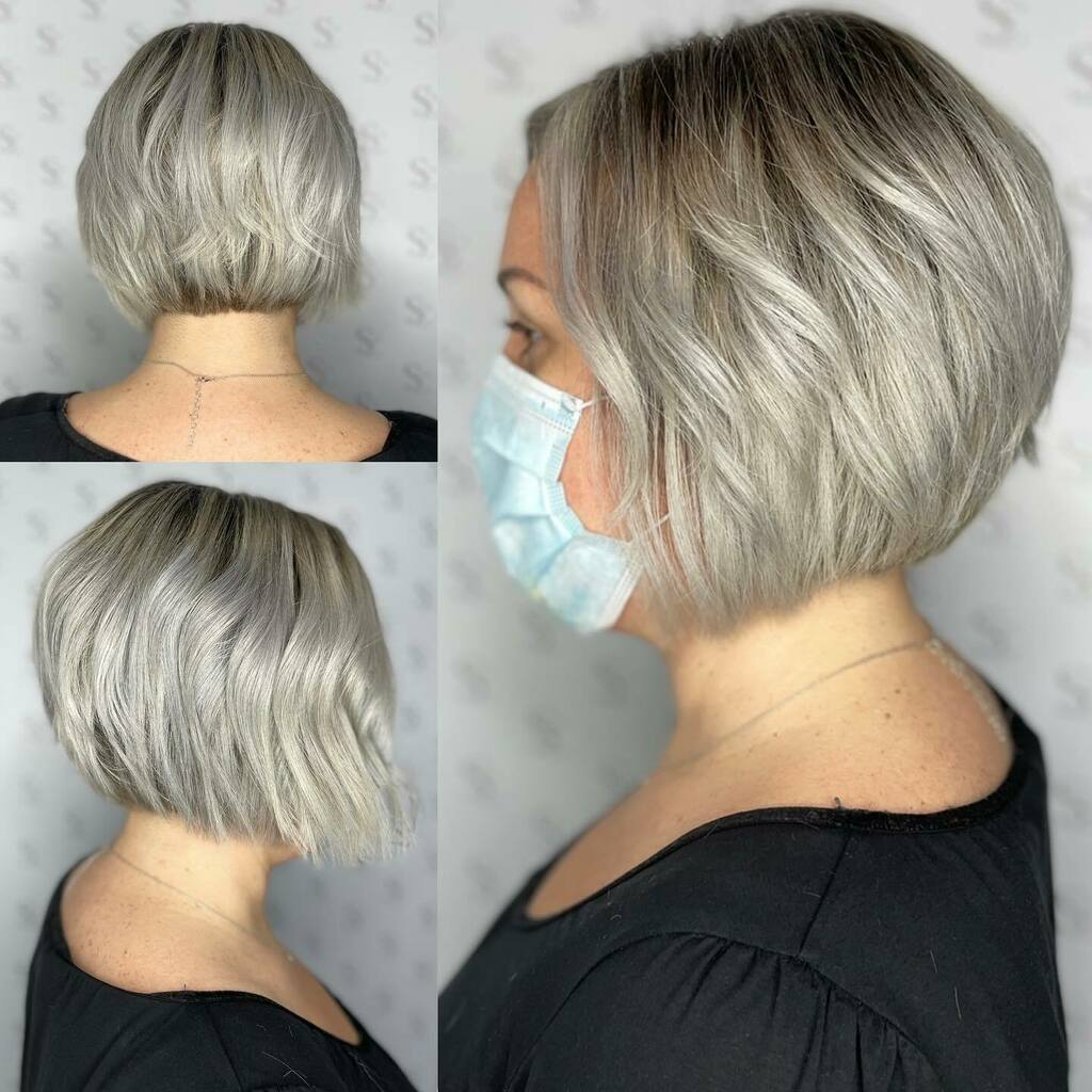 s_constantinou's tweet photo. Silver rooted textured bob π€
.
. Hair by Stephπ€
.
.
.
.
.
#simonconstantinou #texturedbob #silverhair #graduatedbob #shadowroot #bobhaircut #bobhairstyle #cardiffhairsalon #platinumhair #rootstretch #cardiffhair #cardiffhairdresser #silverbob #cardiffsalon #greyhair
#iamg⦠https://t.co/7Wj0P90t3x