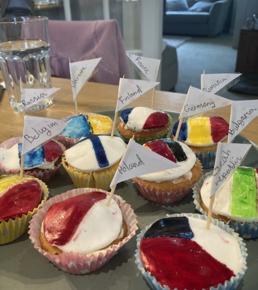 MFLHeles's tweet photo. Our European Day of Languages Bake off was so popular with Year 7 this year and we are so proud of every single student who entered! Several tweets incoming because they are all so awesome! Winners to be announced by @Y7Hele on Monday in assembly #mfl #bakeoff #dayoflanguages https://t.co/bCvgaJtT4K