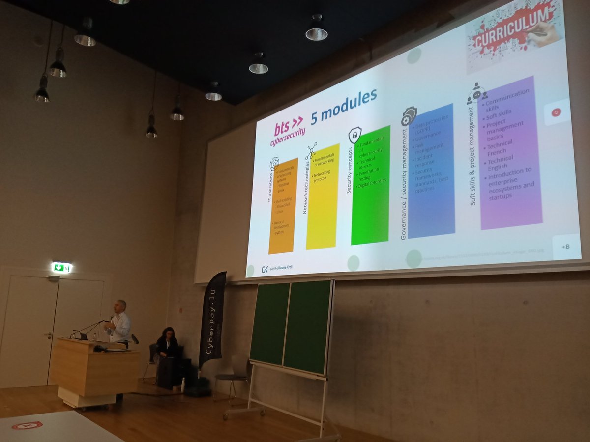 Cynthia Wagner (@evilolive28) on Twitter photo The new BTS cybersecurity studies have been launched, great opportunity for future students or career changers! #cyberday @BtsCCLgk <a href="/restena/">Fondation Restena</a> <a href="/S_Team_Approved/">S-Team Approved</a> <a href="/uni_lu/">uni.lu</a> <a href="/UE_Luxembourg/">EU zu Lëtzebuerg</a> <a href="/circl_lu/">CIRCL - @circl@social.circl.lu</a> <a href="/restena/">Fondation Restena</a> <a href="/BEESECURE/">BEE SECURE</a> The new BTS cybersecurity studies have been launched, great opportunity for future students or career changers! #cyberday @BtsCCLgk <a href="/restena/">Fondation Restena</a> <a href="/S_Team_Approved/">S-Team Approved</a> <a href="/uni_lu/">uni.lu</a> <a href="/UE_Luxembourg/">EU zu Lëtzebuerg</a> <a href="/circl_lu/">CIRCL - @circl@social.circl.lu</a> <a href="/restena/">Fondation Restena</a> <a href="/BEESECURE/">BEE SECURE</a>