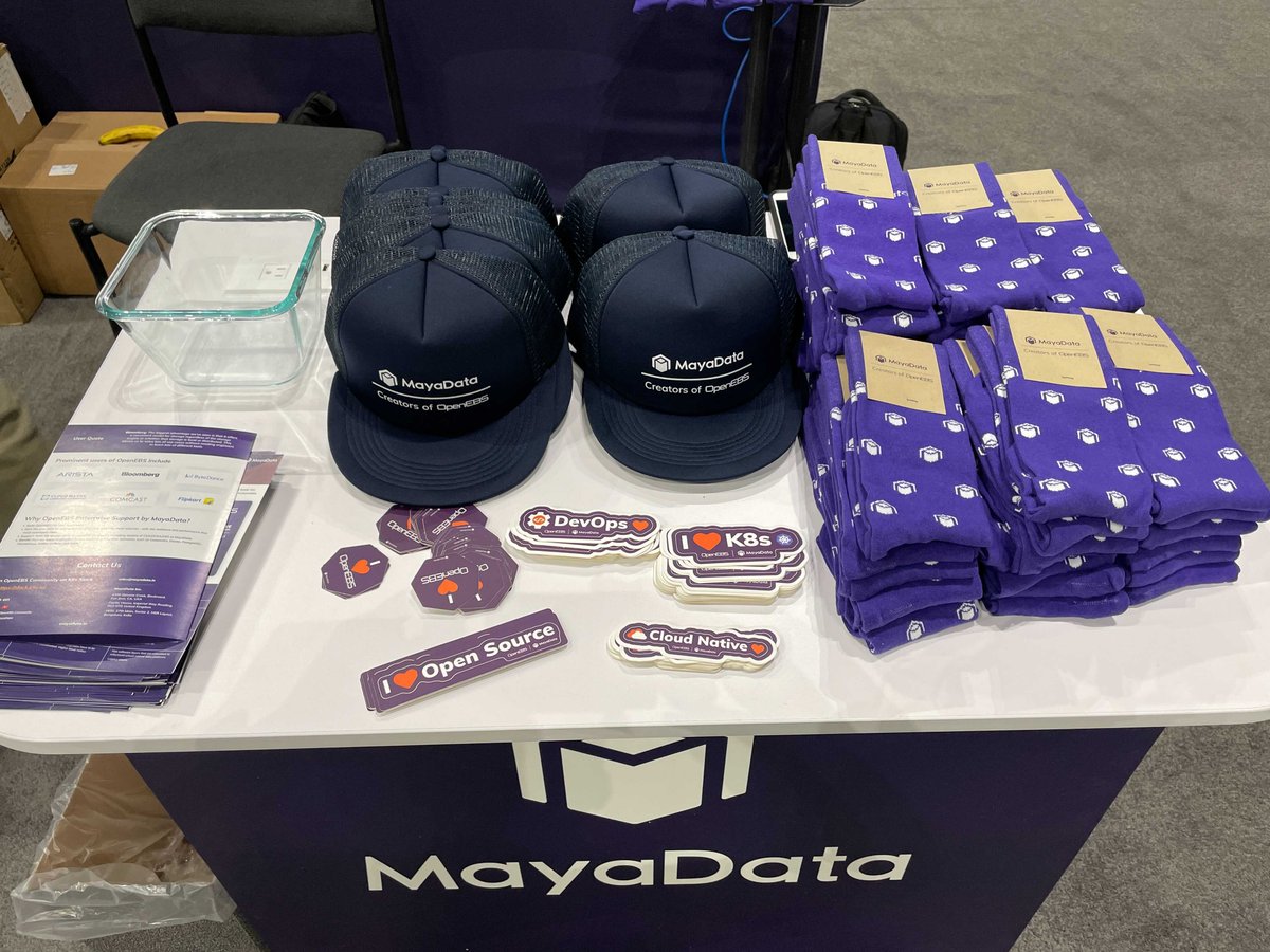 MayaData's tweet image. 📌Grab them before it runs out of stock!

Visit Booth #S75 

#KubeCon #kubecon2021