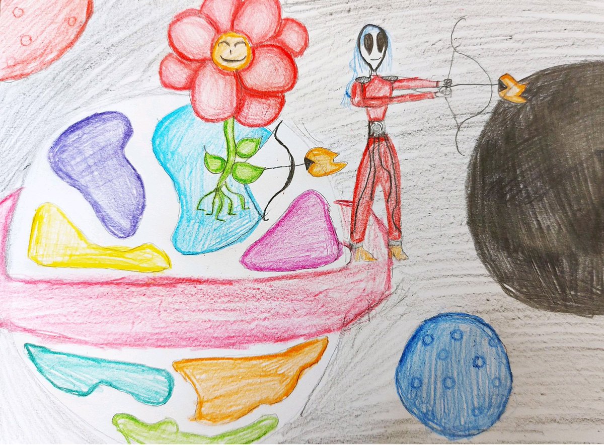 Simon_Balle's tweet photo. To our educational colleagues, parents, guardians and those looking for a cool project to undertake with your young people please feel free to access, download and take part whether in a school setting or at home. Don't forget to submit your work to the Intergalactic gallery! https://t.co/IjpVSoUBh5