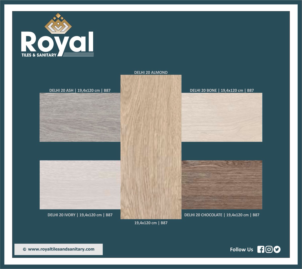 TilesSanitary's tweet photo. Wood porcelain tile is one of the favourite materials for designing new spaces with a natural, careful and really cosy aesthetic.
What about this bathroom featuring Delhi Collection series by Azteca on floor and wall.

#Tiles #RoyalTiles #Pakistan #Brands https://t.co/oGhU9wSEEQ