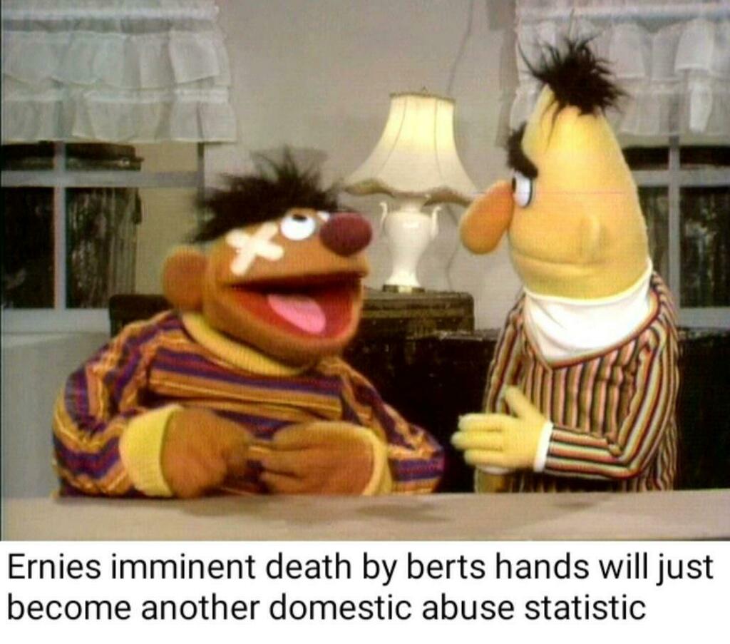 rBertStrips's tweet photo. Ernies fear of Bert even made him lie about his dire situation to the police via /r/bertstrips https://t.co/McOXfaDBg2 #bertstrips #reddit https://t.co/riWGGiKTw0