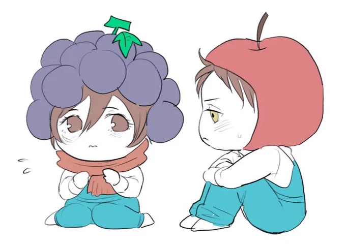 なにこれ…可愛過ぎて心配になる…フルーツエレミカ落書き 