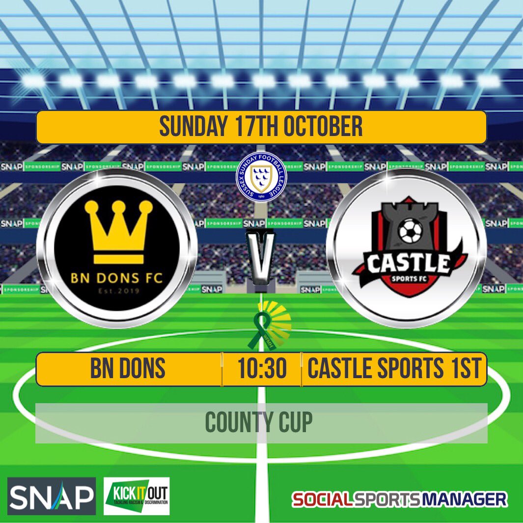 BN Dons👑 (@bn_dons) on Twitter photo It’s a break from league action as we face a strong <a href="/NewOakFC/">New Oak FC ⚽️</a> side in the County Cup🏆
Last years Prem winners have always been a tough opponent and there’s been many close games between the sides🐝
Buzzing to get a cup run started👑#UTD
🏟-Victoria Rec
⏰-10:30 KO It’s a break from league action as we face a strong <a href="/NewOakFC/">New Oak FC ⚽️</a> side in the County Cup🏆
Last years Prem winners have always been a tough opponent and there’s been many close games between the sides🐝
Buzzing to get a cup run started👑#UTD
🏟-Victoria Rec
⏰-10:30 KO