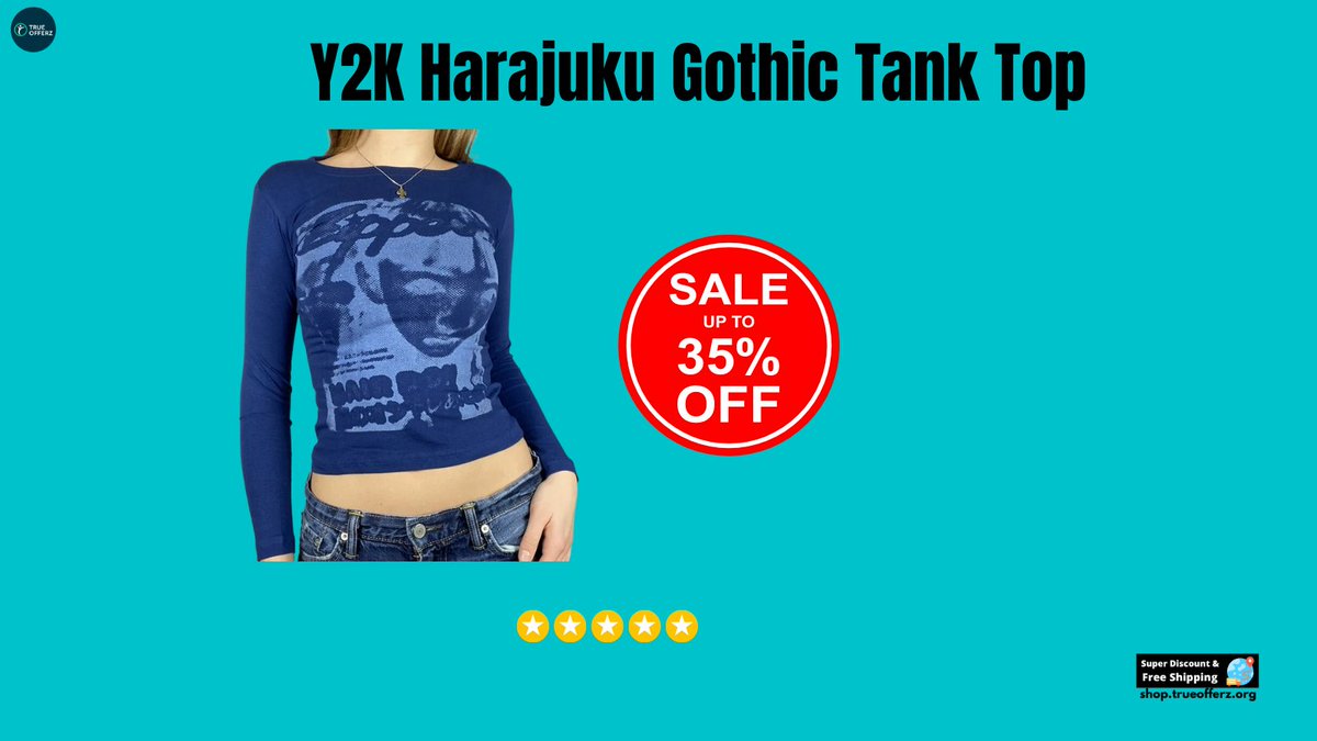 TrueofferzF's tweet photo. Y2K Harajuku Gothic Tank Top
Best Quality Tank Top for Women
35% off &amp; Worldwide Free Shipping
Offer Price:__ US $21.00

Visit link:-
https://t.co/vnYQJx2PEY
#tops #tanktops #womentops #sportstop #tshirt #shirt #womenfashion 
#trueofferz #trueofferzfitness #trueofferusa https://t.co/JKh1dqnPmP
