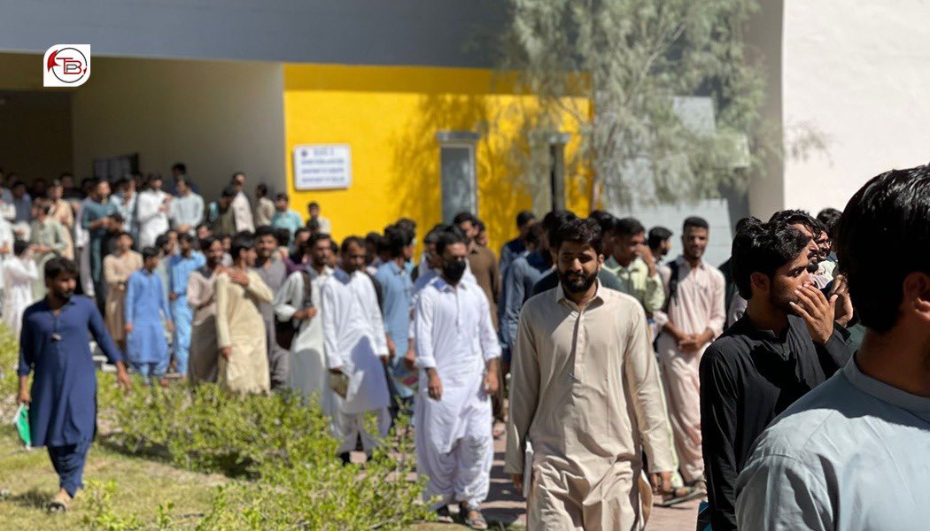 TBPEnglish's tweet photo. Turbat: Students of Turbat University arranged a walk in solidarity with victims of Hoshaab incident. On Sunday, two children were killed and another was injured in Hoshaab in what family says was a mortar attack by Pakistani forces. https://t.co/OQTOL6qrlF