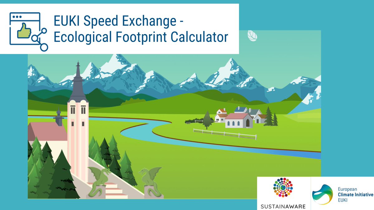 EUKI_Climate's tweet photo. "Interactive online tools have a variety of benefits - they measure, communicate and educate."

In our 4th #EUKI Speed-Exchange, @sustain_aware  explained to us how the 🇸🇮 Ecological Footprint Calculator helped engage Slovenian Youth in #Climateaction.

▶️https://t.co/59qYHVRs6x https://t.co/dB4YRsi3SN