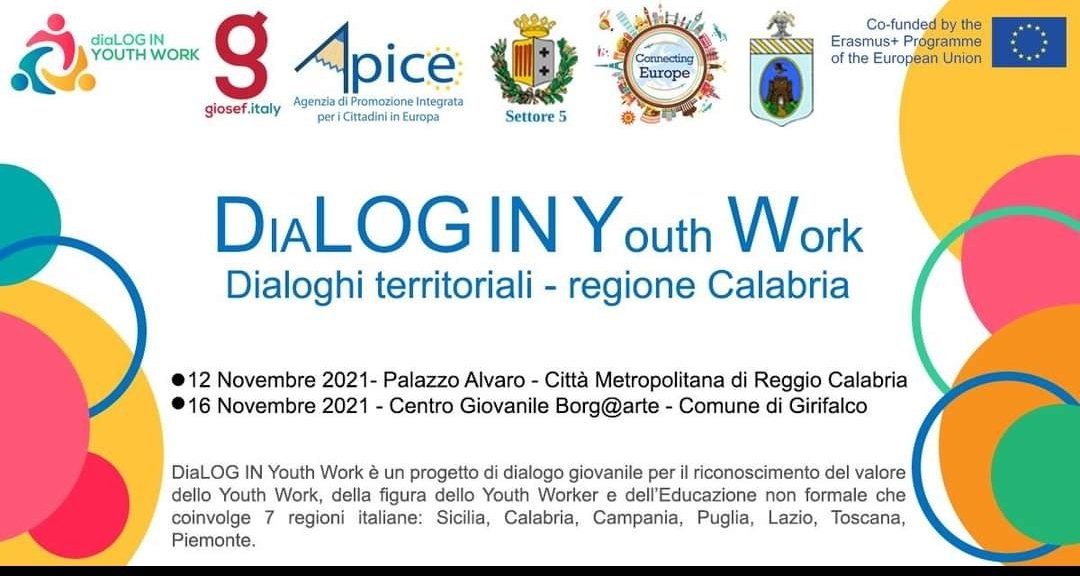 #DiaLog in youth work progetto di dialogo giovanile per il riconoscimento della figura dello Youth Worker e dell'educazione non formale, che coinvolge 7 regioni italiane.
<a href="/GiosefItaly/">Giosef Italy</a>