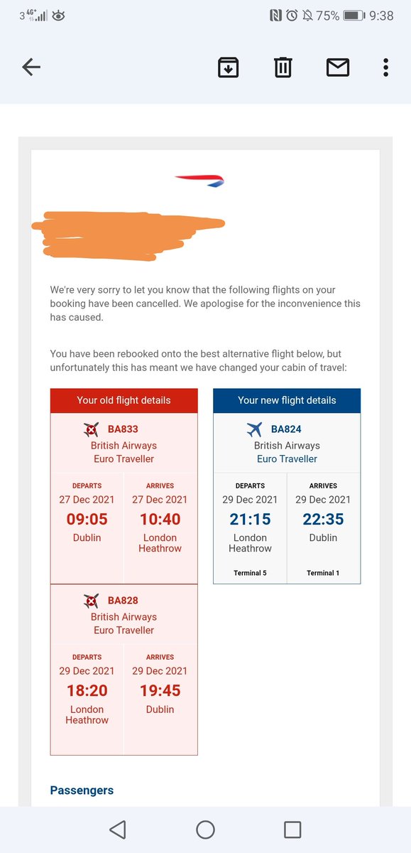 Like what good is offering an alternative return flight if there is no alternative offered outbound? <a href="/British_Airways/">British Airways</a>