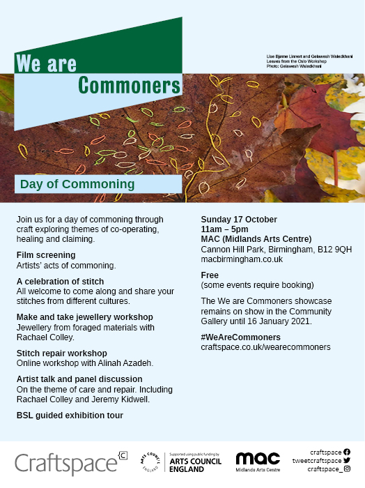 Crafting the Commons network tweet media