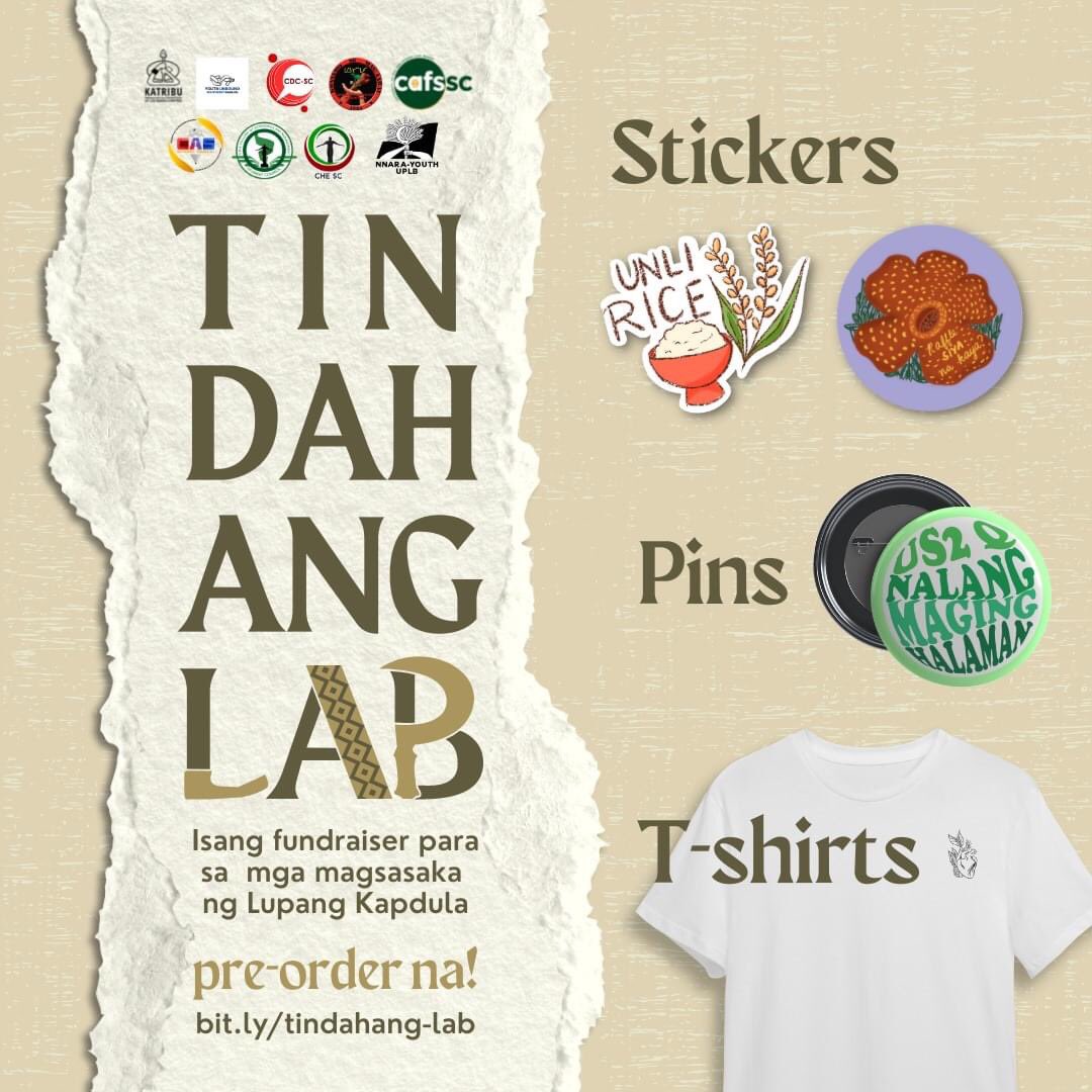 superjenacava's tweet photo. ah di kayo bibili? sorry eto lang ako e. EME
bili na keu 🥺 proceeds will go to Lupang Kapdula of Cavite!
order form: https://t.co/UaiiTw54NO
#GenuineLandReformNow
#DefendAncestralLands
#LupaAyBuhay
#LAB2021 https://t.co/rUTRT31S7x