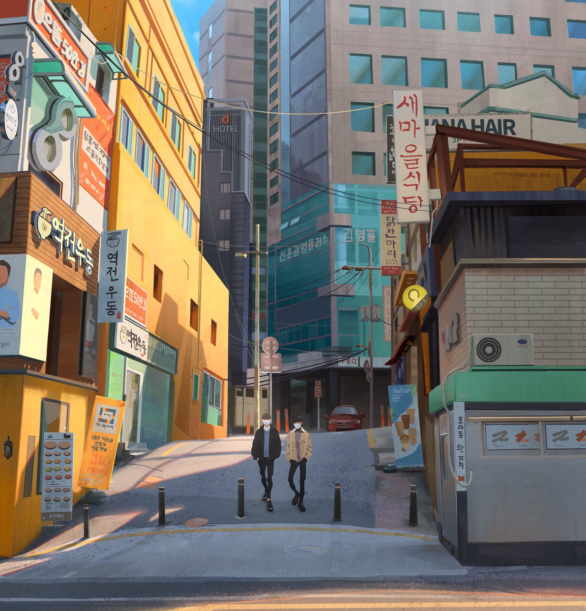 This was fun to recreated in 3d and make my own. I want to make a world with these colors for a game idea i have called Reach. Original piece by <a href="/Hamboggy/">Bjørk/Boggy🌸</a>