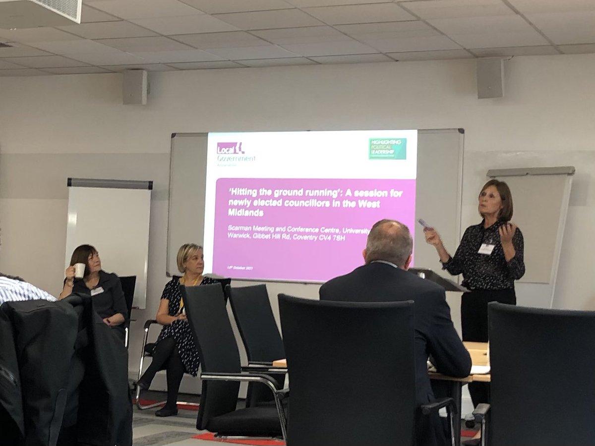 Kicking off today’s session with an intro from <a href="/HelenMurrayLGA/">Helen Murray</a> who is our MC for the day…. 🎤 #lga #teamwm #westmidlands #hittingthegroundrunning #localgov