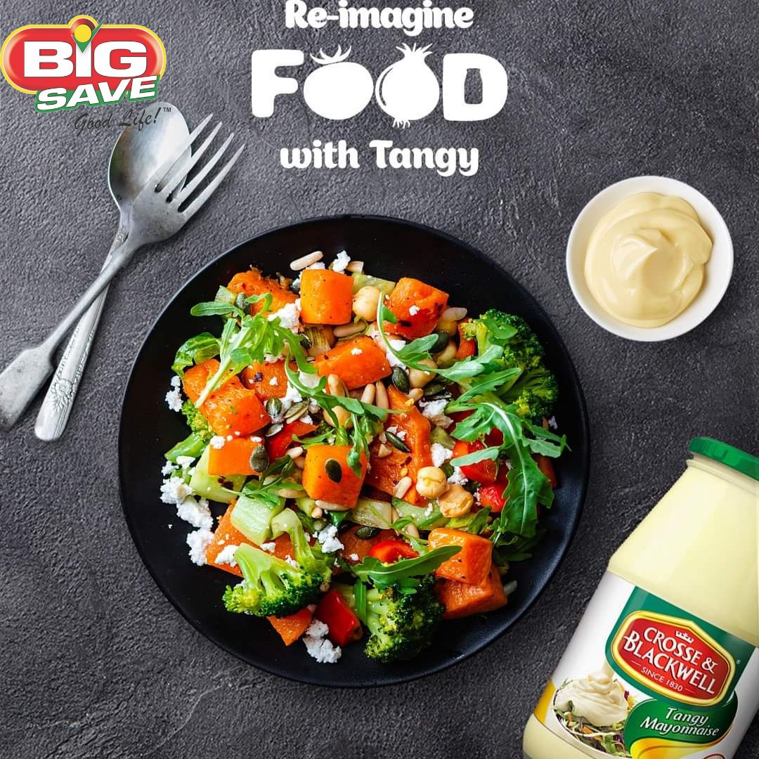 Only Cross &amp; Blackwell makes it a - mayo - nazing😋

Purchase Cross &amp; Blackwell mayonnaise 750g for R28.99

Available on our Buy More Save More promo valid until 30 October 2021.

* Excluding Big Save Tshwane Market and Big Save Evaton*

#cross&amp;blackwell #mayonnaise #salads