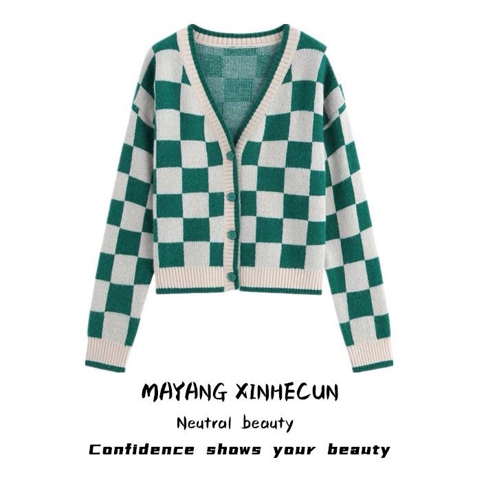 sundayheygoods's tweet image. Checkerboard Cardigan เปิดจองตัวละ 239.- เท่านั้น ราคาดีมากกก ช่วงนี้ลายนี้กำลังฮิตเลย ห้ามพลาดกันน้า🧃🍳

✨รีทวิต สุ่มแจก 1 ตัว