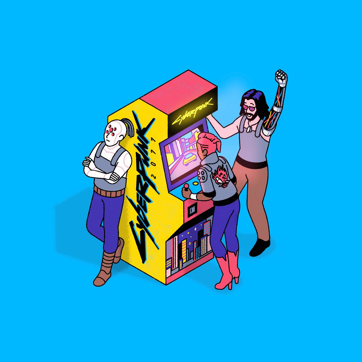 My new drop on <a href="/hicetnunc2000/">hicetnunc2000</a>

 🪙 1 Tezos

👇👇👇👇👇
hicetnunc.xyz/objkt/429834

#NFT #NFTCommunity #nftart #cryptoart #NFTcollection #hicetnunc #hicetnunc2000 #tezos #NFTcollector #NFTCommunity #nftcollectors #NFTDrop #artwork #illustration #gaming #videogame #cyberpunk #fanart