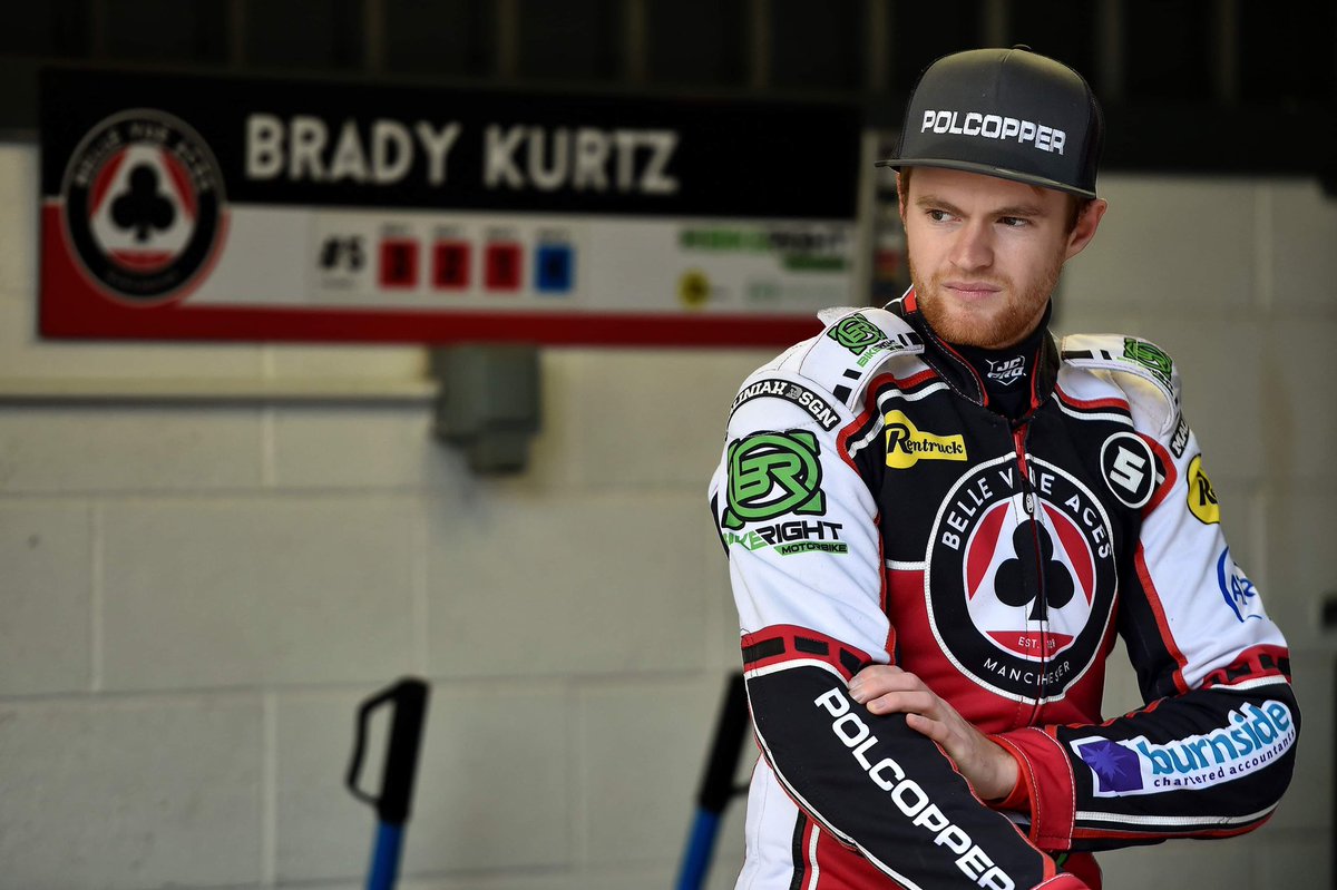 Brady Kurtz (@bradykurtzbkr) on Twitter photo It’s not a nice feeling to miss the final with <a href="/TheAces/">Belle Vue Speedway</a> 👎🏻 After my crash last week my head injury is not in any condition to take a risk on. But I’ll be there an I believe in the boys 💪🏻 go on the Aces ♣️ It’s not a nice feeling to miss the final with <a href="/TheAces/">Belle Vue Speedway</a> 👎🏻 After my crash last week my head injury is not in any condition to take a risk on. But I’ll be there an I believe in the boys 💪🏻 go on the Aces ♣️