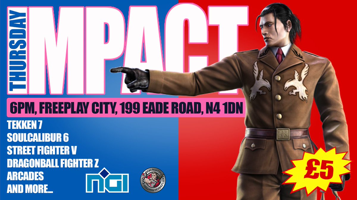 It's that awkward part of the week again - just past Humpday, but not quite Friday...

This is where #ThursdayImpact comes in! Helping you get through the week with an injection of maximum excitement!

Pop down &amp; chill with all the arcade &amp; fighting game action you could want!