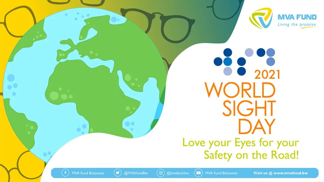 MVAFundBW's tweet photo. ๐๐๐๐๐ ๐๐๐๐๐ ๐๐๐ ๐๐๐๐
Observed on the second Thursday of October every year, World Sight Day tries to create awareness about eye-health and eye-related issues. The theme for Sight Day 2021 is 'Love your eyes.'
#MVAFundBotswana #WorldSightDay #Livingthepromise https://t.co/Fmd9lxfquz