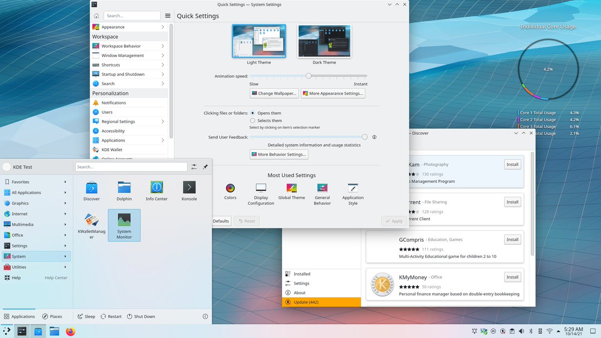 Plasma 25th Anniversary Edition is here! It brings a glossier Breeze theme, a beautiful new wallpaper, new features, faster and re-designed tools and much more.

kde.org/announcements/…

#KDE25years