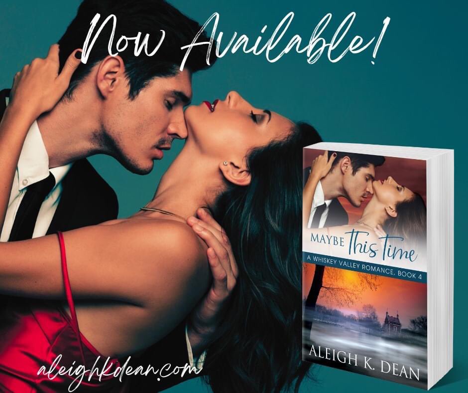 aleighkdean's tweet photo. Maybe This Time is NOW AVAILABLE! I can't wait for y'all to read Brooke and Wyatt's story! Happy reading!!

Amazon: https://t.co/tywfuQMDCx
B&amp;N: https://t.co/CVPrr8nwrW

#NewRelease #smalltownromance #romanceseries #romancereaders #ContemporaryRomance #whiskeyvalley #aleighkdean https://t.co/zH5o4bdhzt