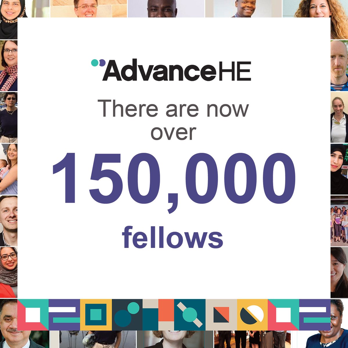 There are now over 150,000 teaching and learning fellows around the world! Find out more here ow.ly/oqO250Grgfg #Fellowship #HigherEd