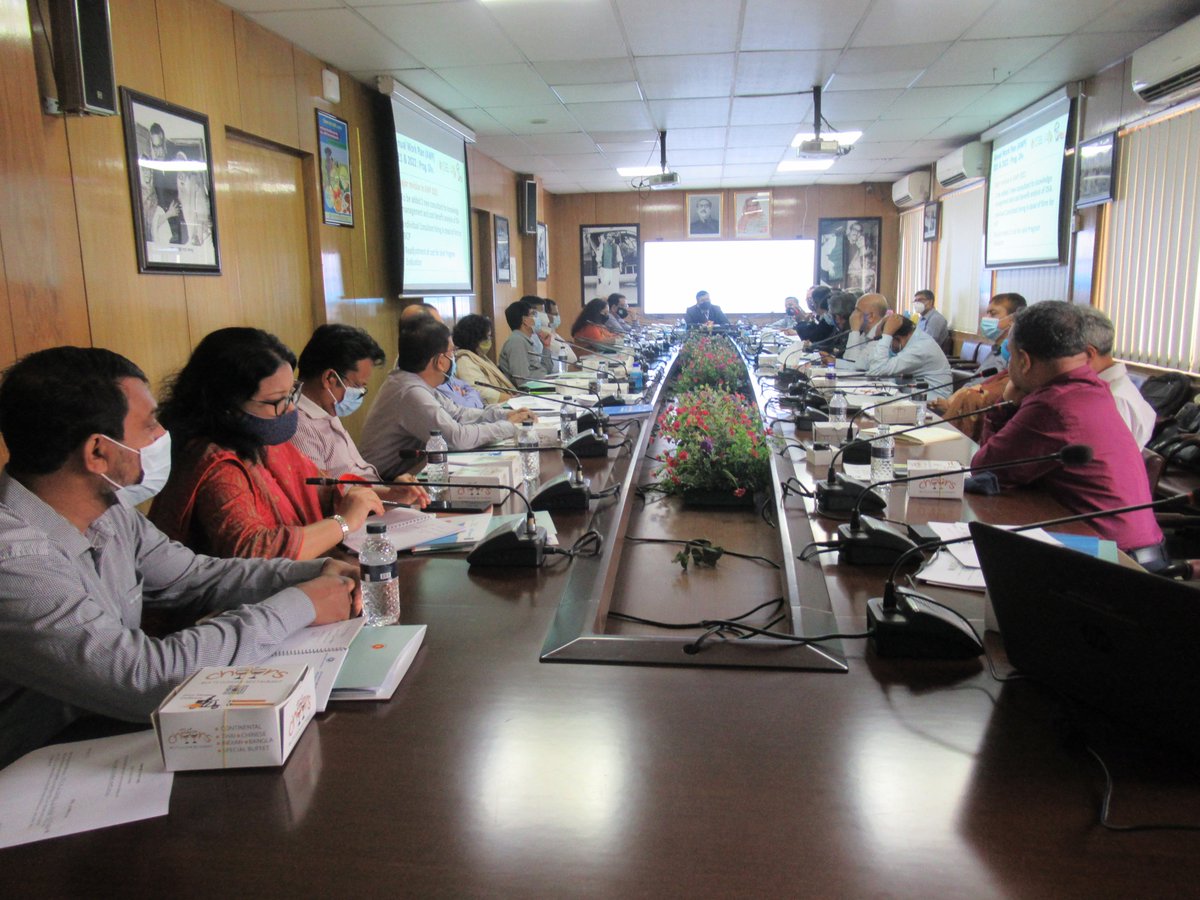 NRP_BD's tweet photo. Today the 4th Joint Programme Steering Committee Meeting (JPSC) of NRP was held and chaired by the Honourable Secretary, Mr. Md. Mohsin, Ministry of Disaster Management and Relief (MODMR).@UKinBangladesh @SwedeninBD @FCDOGovUK @Sida @UNDP_BD @UNOPS @UN_Women @NayokaMartinez https://t.co/seX5Tgnxlr