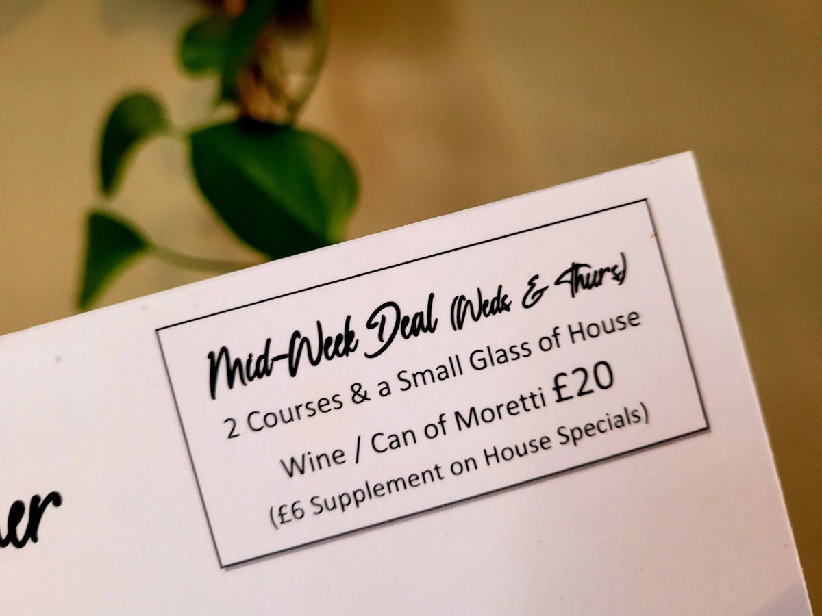 Its the PREE-kend! 👐

Treat yourself &amp; your loved ones to a cracking meal deal every Weds &amp; Thurs with us! 

Sober October? Stoptober? No worries! Swap out the booze for a mocktail! 🍹🍷🍺

📞 02920 611 204 

#cardiffitalian #cardifffood #freshpasta #glutenfree #whitchurchroad