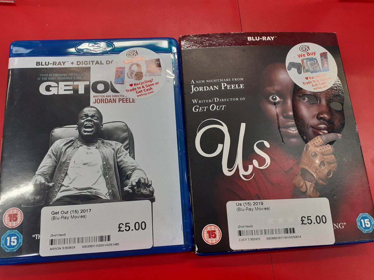 What's scary than a mirror to the world around us? Relive Jordan Peele's spooky take on American life this October! 

#cex #cexhinckley #twoyearwarranty #webuy #wesell #tradeandsave #shoplocal #castlestreet #technology #gaming #clickandcollect #spooktober #getout #us #halloween