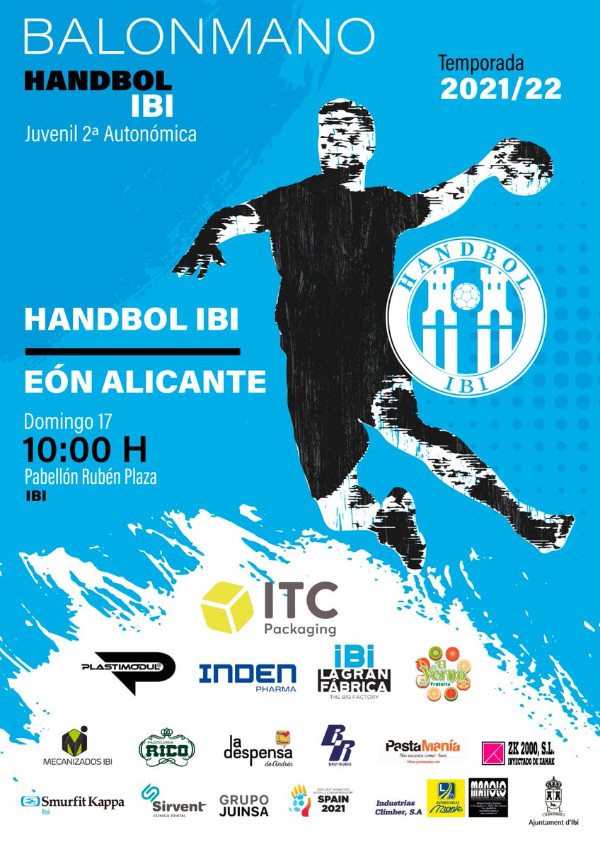 Esta semana vuelve el balonmano a Ibi, el domingo nuestro juvenil recibe al <a href="/eonalicante/">HORNEO BM Alicante</a>  con ganas de disfrutar de este fantástico deporte.