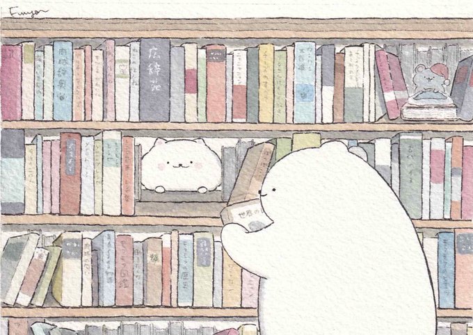 「図書館」のTwitter画像/イラスト(人気順｜RT&Fav:50)｜3ページ目