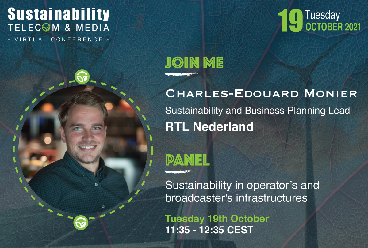 The TV, content and streaming industry must do better when it comes to #sustainability. Let's talk about it during this @DataxisIntel panel next Tuesday with other green fellows telecom.nextsustainability.com/register/