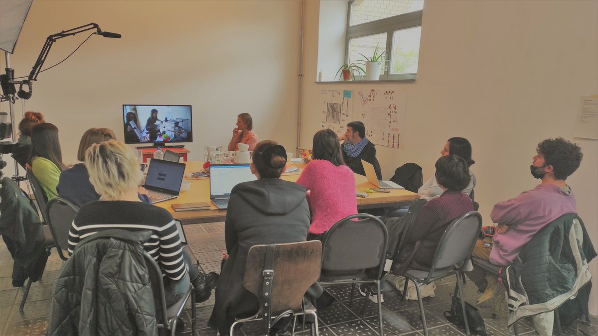 SCUB_culture's tweet photo. Barbara Bernsmeier elaborated on #civicengagement in repressive societies through the #cetka project, while Marek Tuszynski introduced us to @Info_Activism, in order to make better sense of the digital.
#SCUBcommunity #somecallusbalkans #culture #CreativeEurope #myths https://t.co/qjy24ANgQX