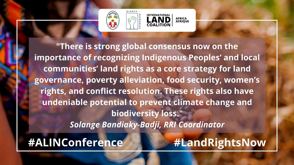 RightsResources's tweet photo. Day 3 of the 3rd Regional Conference of National Land Institutions on Securing Community Land Rights in Africa in Lomé, Togo, is live.
#LandRightsNow #ALINConference
Follow along: https://t.co/4Mz45Yhsze
@TenureFacility @ILCAfrique https://t.co/1NLXgfRM4P