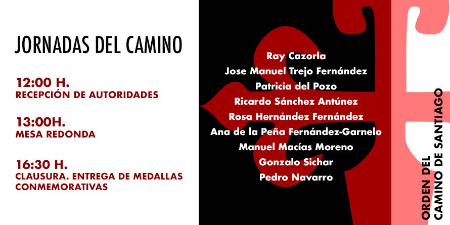 📢 Mañana viernes a partir de las 12h comienzan las Jornadas del Camino

📍 En el Castillo de El Real de la Jara, uno de los lugares icónicos de #Sevilla

👏 <a href="/HAC_Global/">HAC GLOBAL</a> <a href="/camaradesevilla/">Cámara de Comercio de Sevilla</a> <a href="/JuntaAndalucia1/">JuntaAndalucia</a> 

#Castillo #elrealdelajara #ordendesantiago #jornadasdelcamino